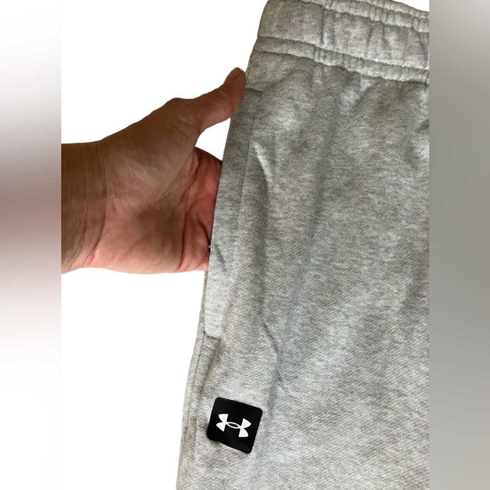 NWT Under Armour Men's Rival Fleece Joggers Loose Fit Tapered Leg Sweatpant 4XL - Picture 7 of 11